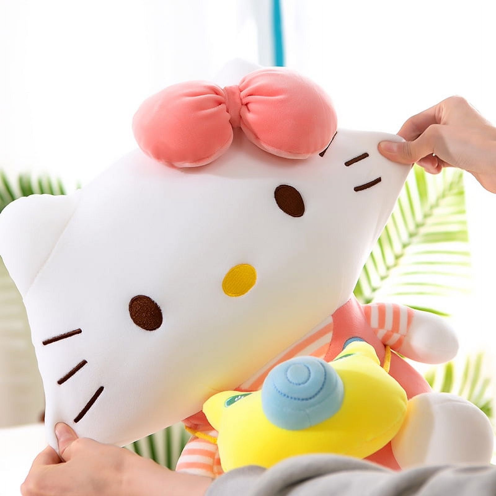 Cute Hello Kitty Plush Toy – Soft Cartoon Doll for Kids & Collectors