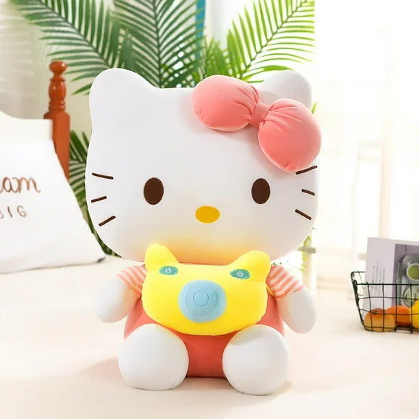 Cute Hello Kitty Plush Toy – Soft Cartoon Doll for Kids & Collectors