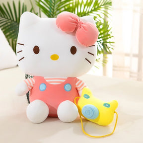 Cute Hello Kitty Plush Toy – Soft Cartoon Doll for Kids & Collectors