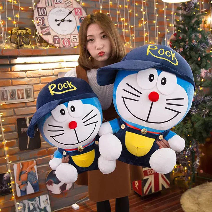 Doraemon Plush Toy with Cap