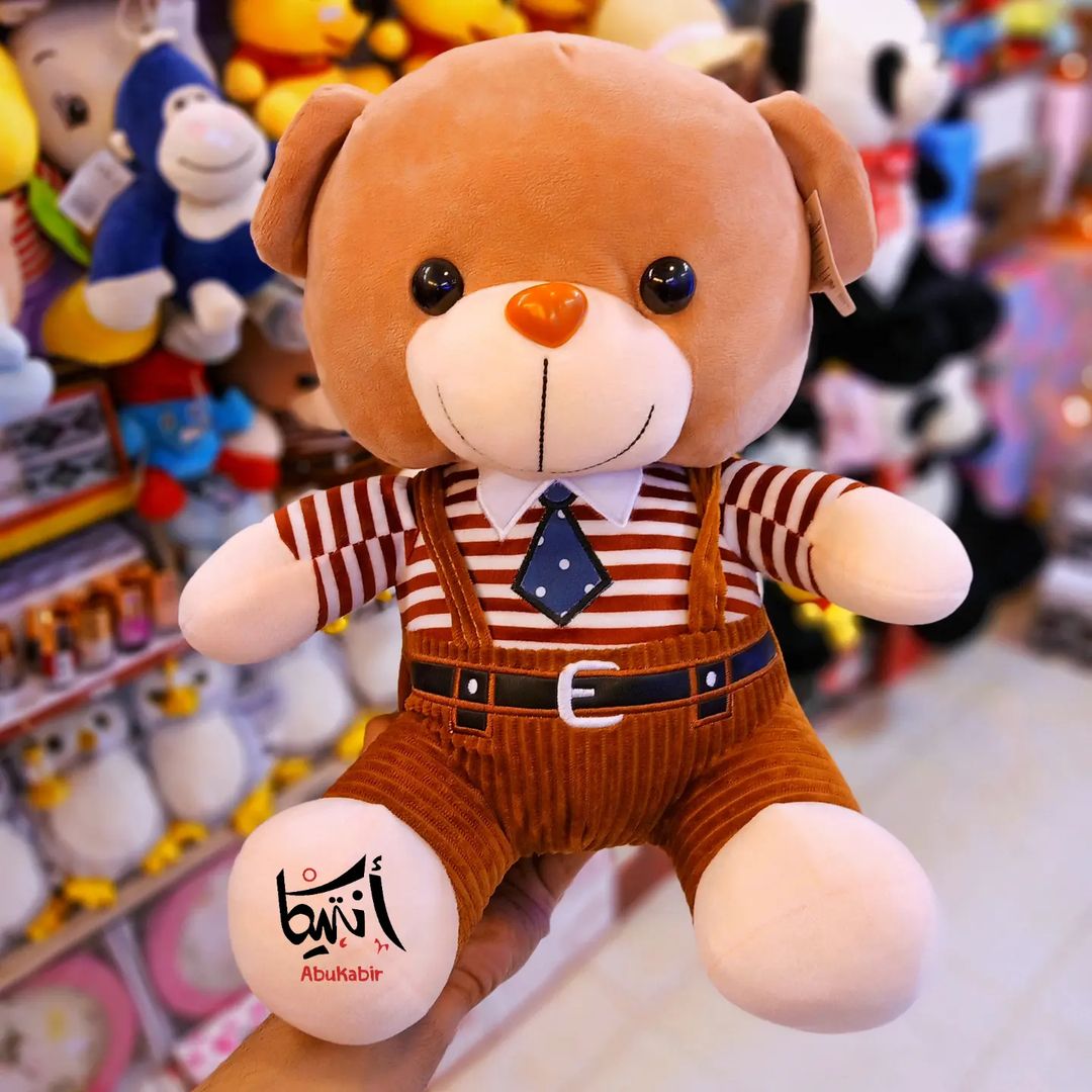 Adorable Cute Plush Tie Bear – Perfect Snuggle Companion for All