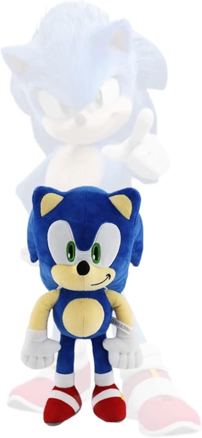 SEGA Sonic Plush Toy - Hedgehog Stuffed Animal for Boys & Girls