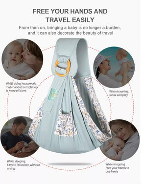 2-in-1 Adjustable Baby Carrier