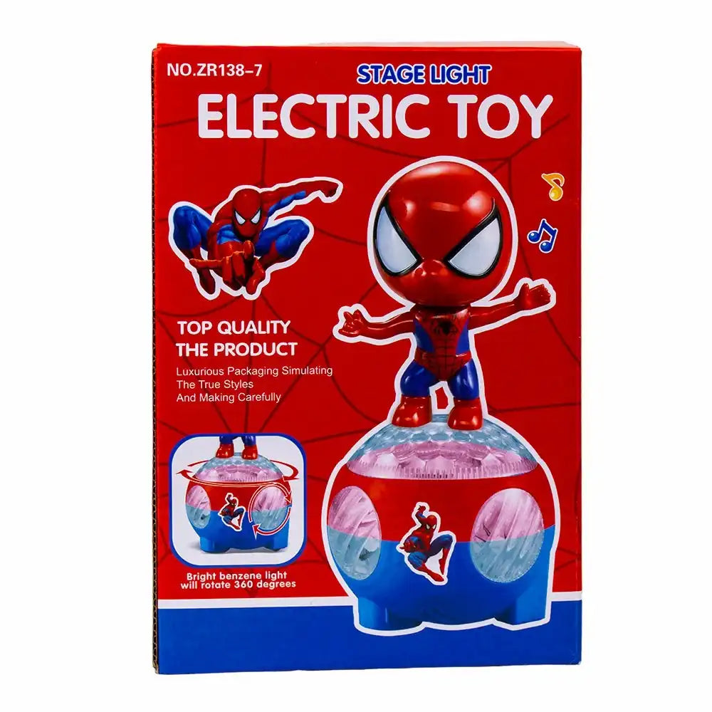 Spiderman Rotating Stage Light Ramadan Lantern