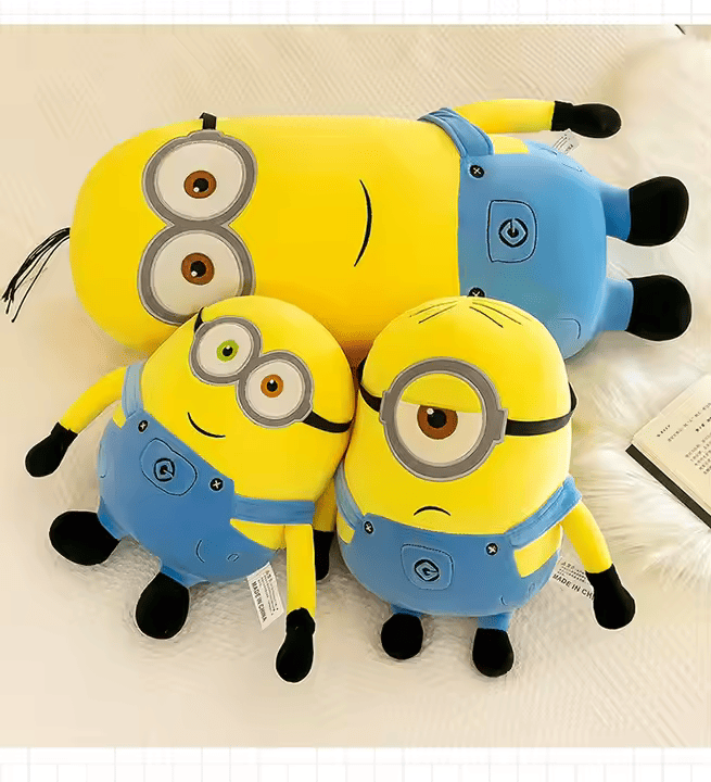 Adorable Plush Minion Fur Toy – Perfect Companion for Kids