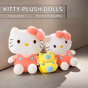 Cute Hello Kitty Plush Toy – Soft Cartoon Doll for Kids & Collectors