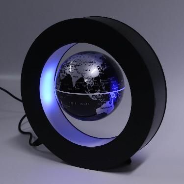 Magnetised Floating Globe With LED Light