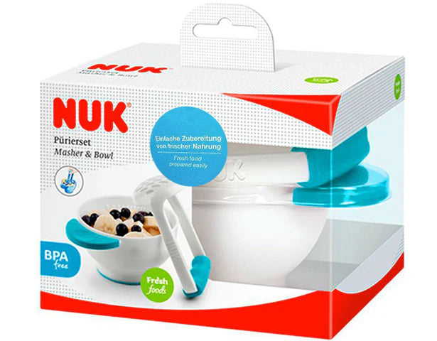 Nuk Masher & Bowl: Perfect for Homemade Baby Food