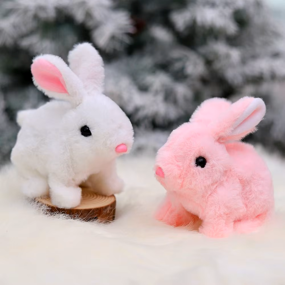 🐰 Soft Walking Rabbit Robot Toy | Adorable Fun and Interactive Playtime 🐇🎉