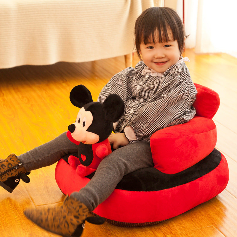 Cute Animal Plush Baby Sofa Support Seat