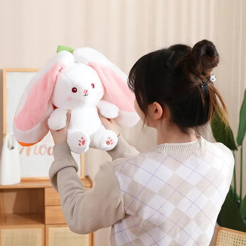 Cute Strawberry Rabbit Plush Bunny