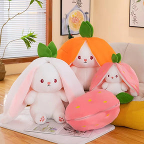 Cute Strawberry Rabbit Plush Bunny