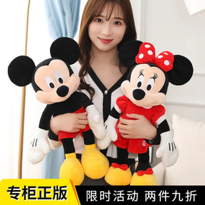 Disney Mickey & Minnie Mouse Plush Toy Dolls – High-Quality Stuffed Gifts for Kids & Adults