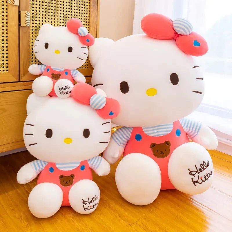 Cute Hello Kitty Plush Toy – Soft Cartoon Doll for Kids & Collectors