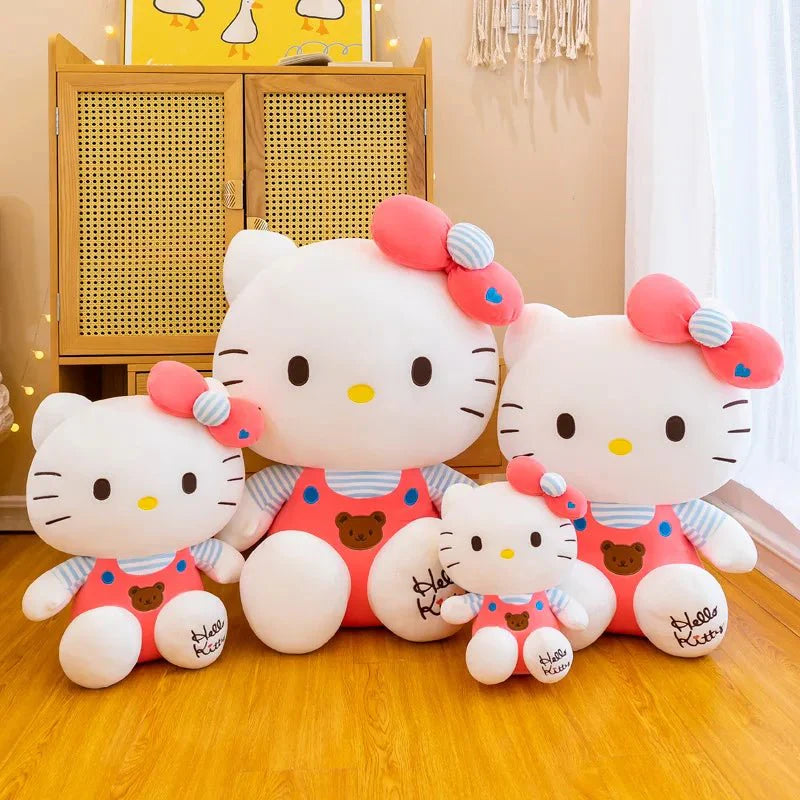 Cute Hello Kitty Plush Toy – Soft Cartoon Doll for Kids & Collectors