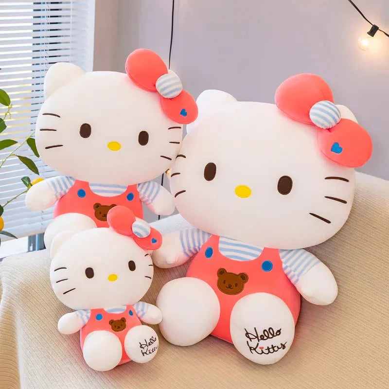 Cute Hello Kitty Plush Toy – Soft Cartoon Doll for Kids & Collectors