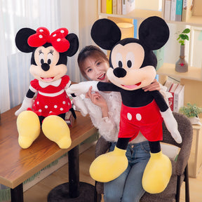 Disney Mickey & Minnie Mouse Plush Toy Dolls – High-Quality Stuffed Gifts for Kids & Adults