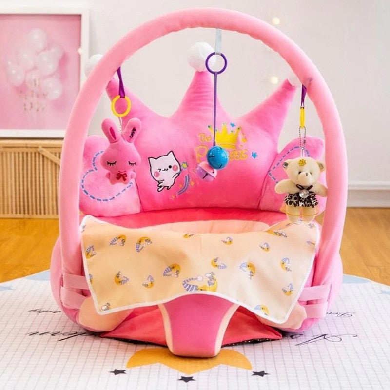 Baby Crown Sofa Seat with Toy Bar