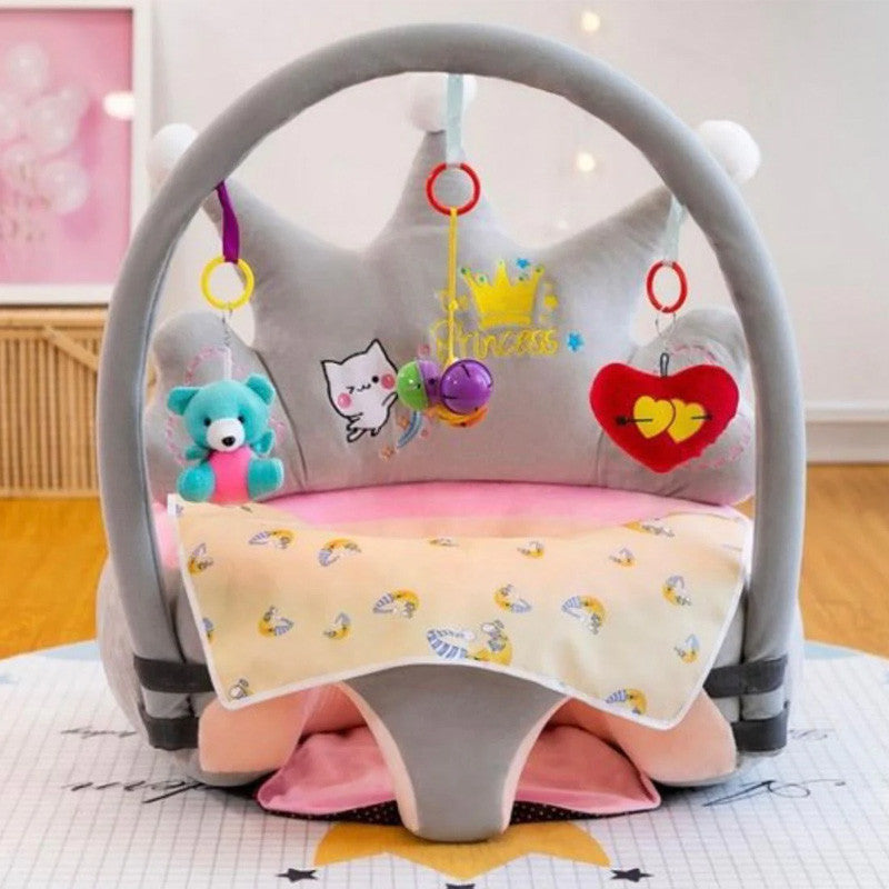 Baby Crown Sofa Seat with Toy Bar