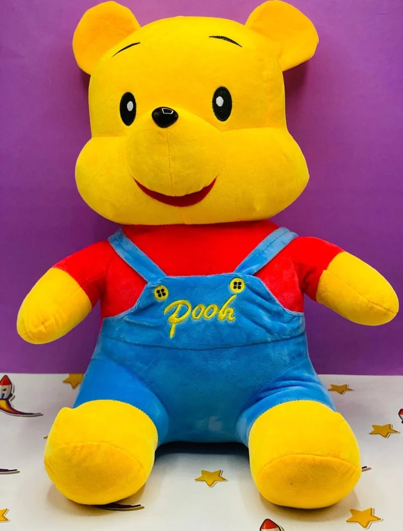 Stuffed Pooh with Blue Jacket