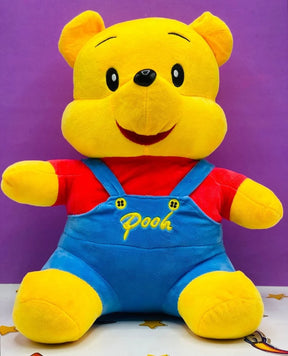 Stuffed Pooh with Blue Jacket