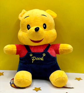 Stuffed Pooh with Blue Jacket