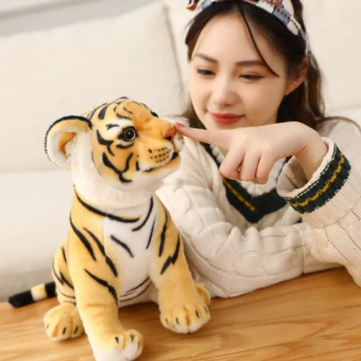 Tiger Plush Toy – Soft & Lifelike, Perfect Gift for All