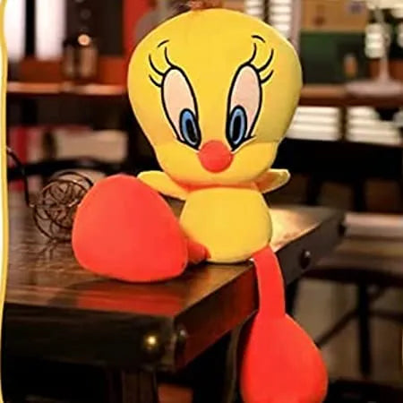 Tweety Bird Plush Toy – Adorable Yellow Duck Stuffed Doll for Kids & Babies